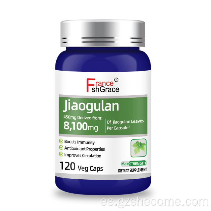 Shecome Jiaogulan Cápsulas Apoyo Inmunológico Antioxidante
